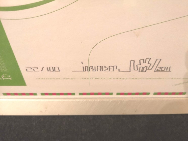 ▷ Invasion Map of Paris 2.0 par Invader, 2011 | Sérigraphie | Artsper