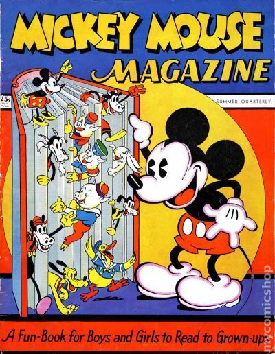 Mickey Mouse Magazine (1935-1940 Western) comic books