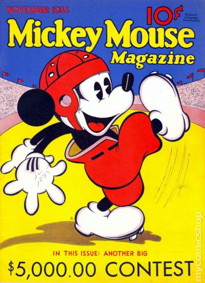 Mickey Mouse Magazine (1935-1940 Western) comic books