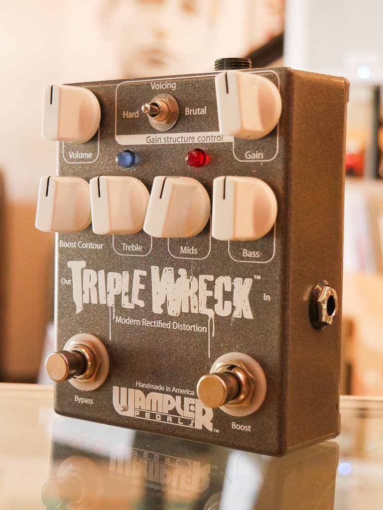 Wampler Triple Wreck Modern Rectified distortion pedal