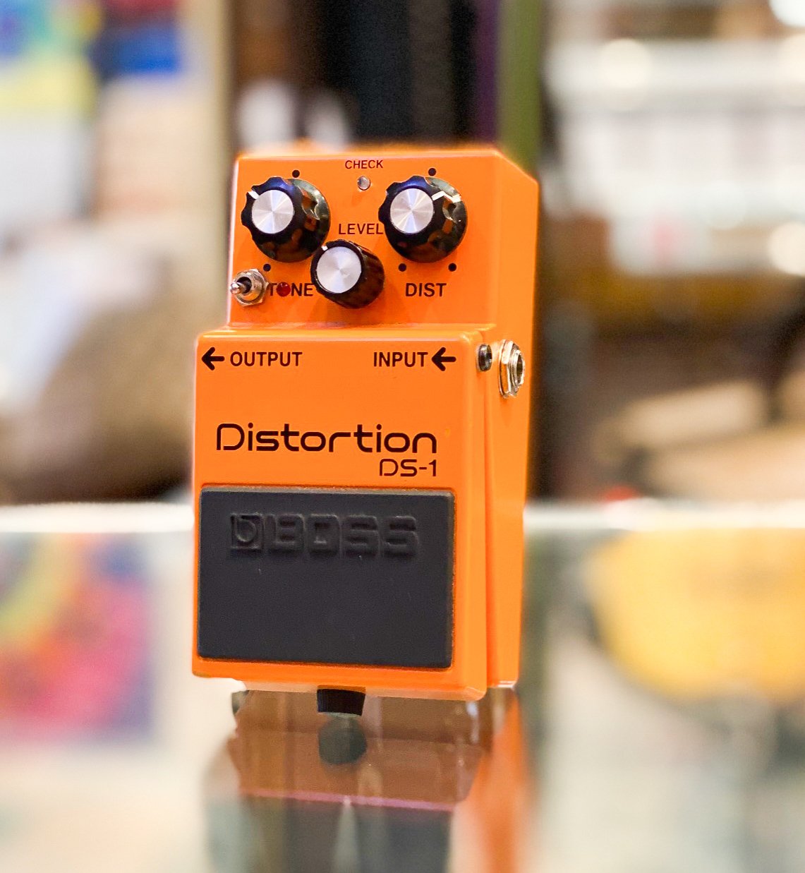 Keeley-modded Boss DS-1 Distortion pedal w/Ultra mod
