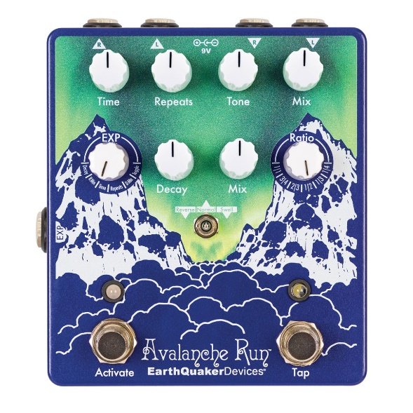 EarthQuaker Devices Limited Edition Aurora Borealis Avalanche Run