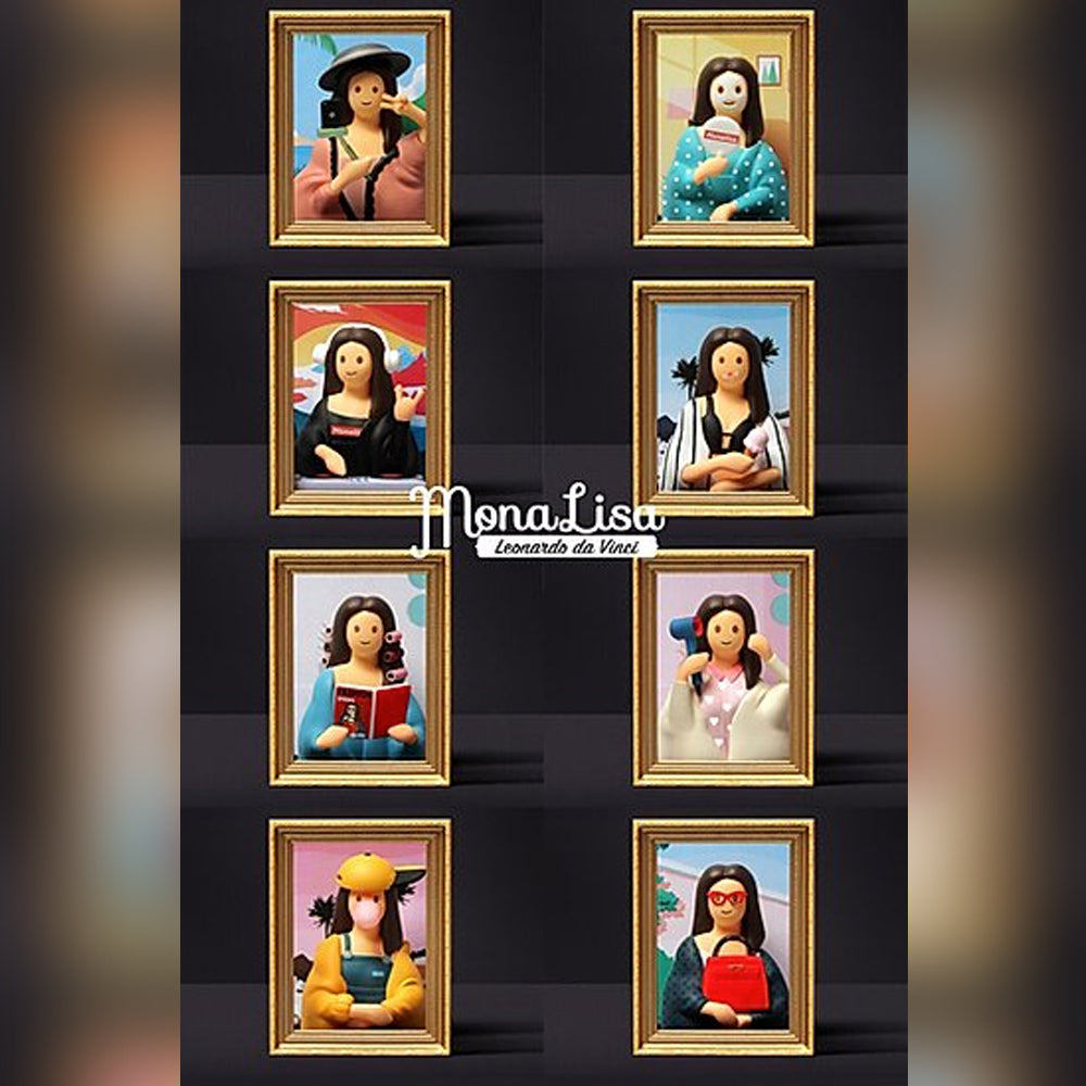 Mona Lisa Mini Figures by Straveling Muzeum - Mindzai Toy Shop