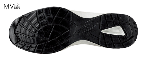 MV-01（ホワイト／ブルー） - 安全靴・作業靴はミドリ安全フットウェア