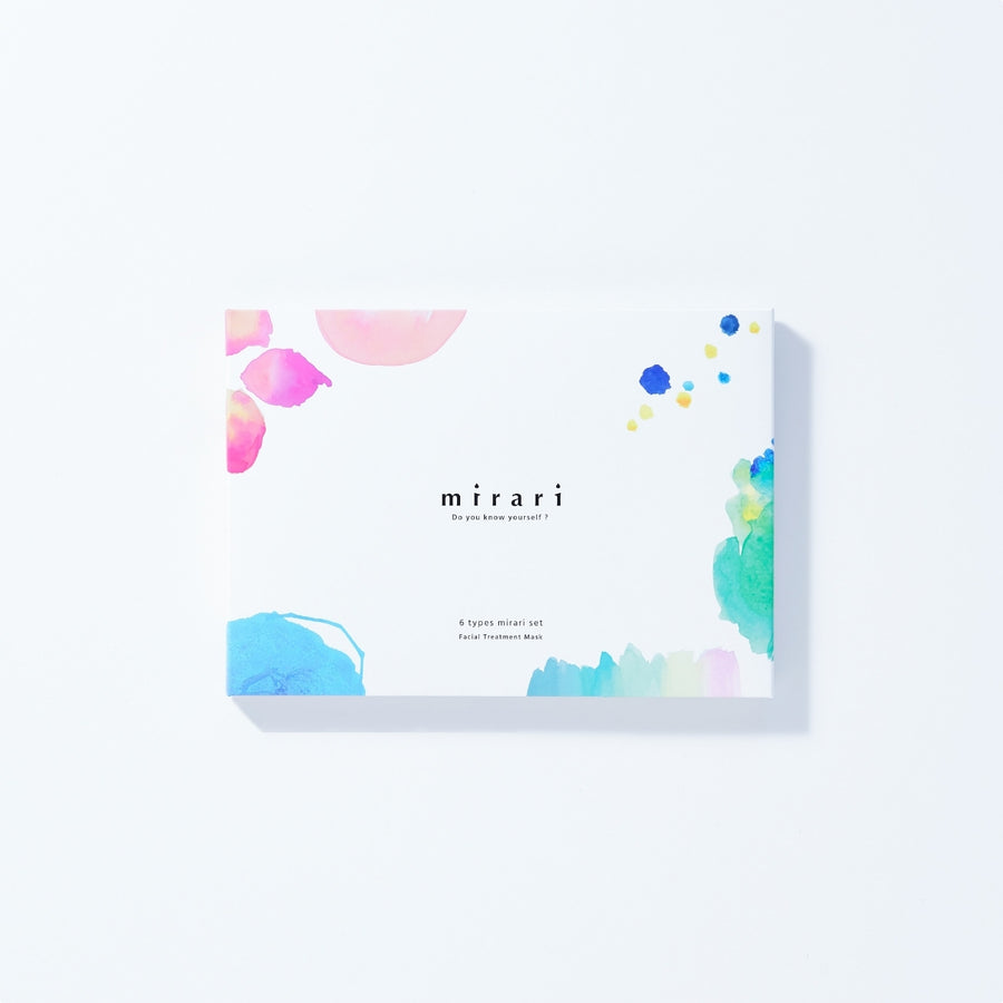 mirari｜6 types mirari set Facial Treatment Mask