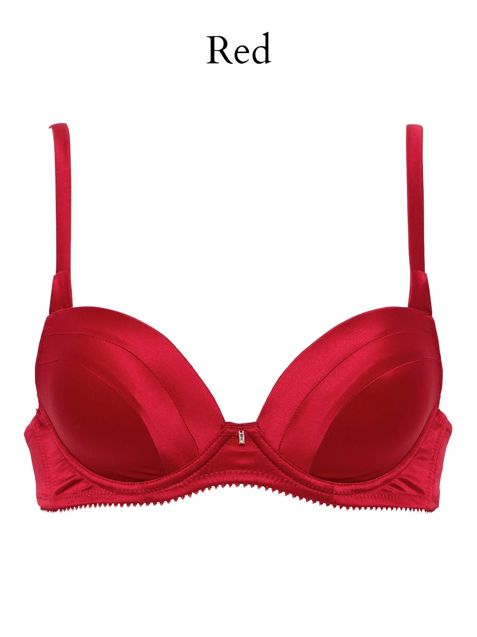 Silk Grace Bra シルクグレースブラ / RED | Mivera＆