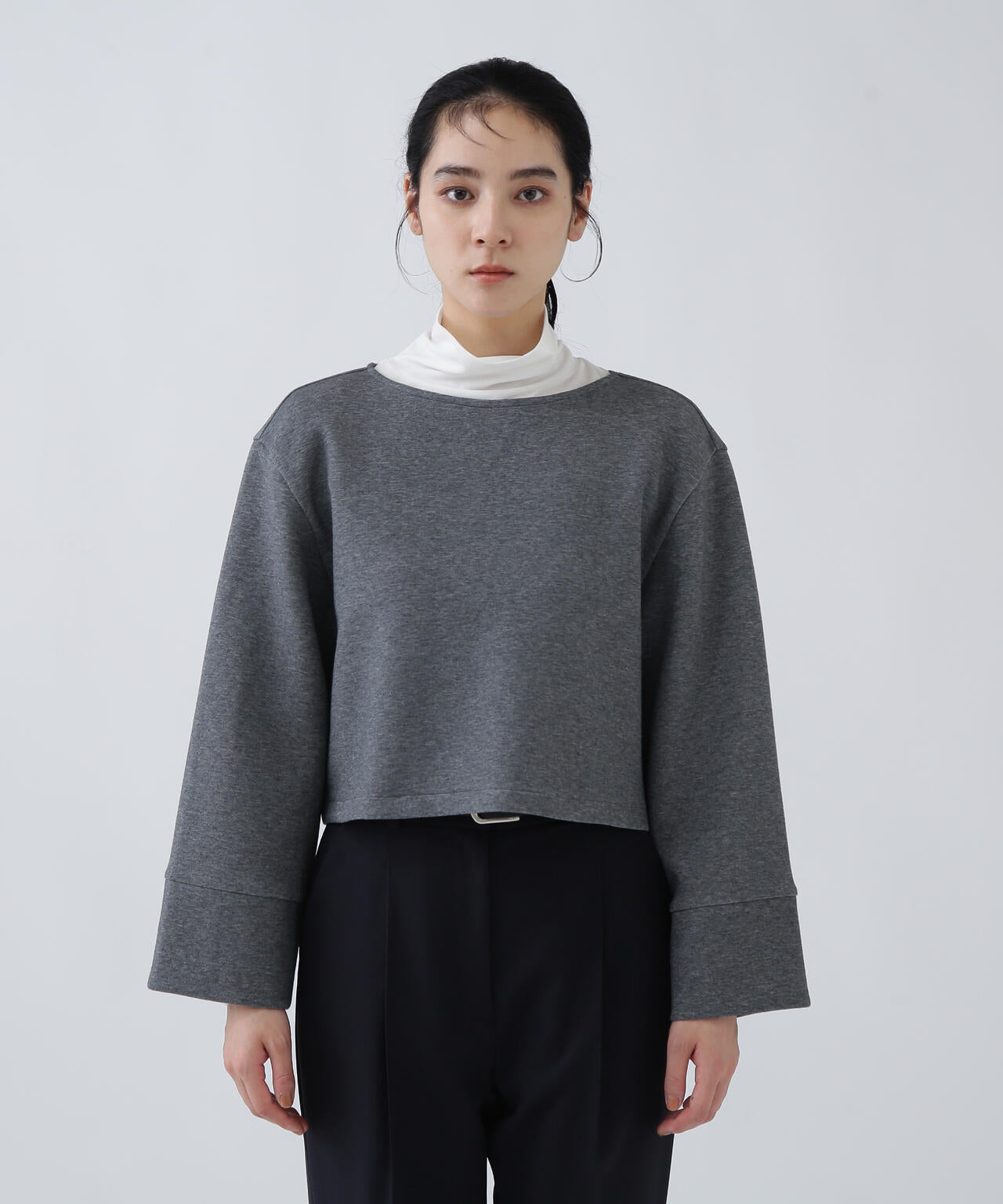 好きを着て気分が高まる】甘さを着替える2WAYダンボールプルオーバー