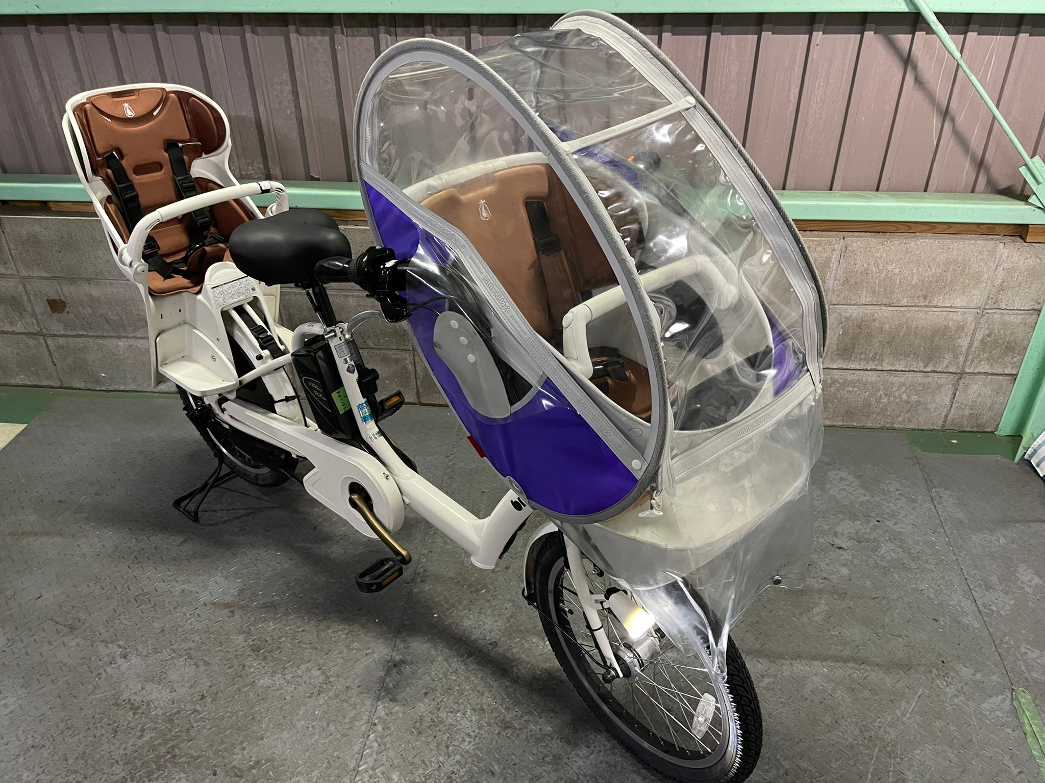 電動自転車 ブリヂストン 大人気 bikke 20インチ 子供乗せ 13.2Ah