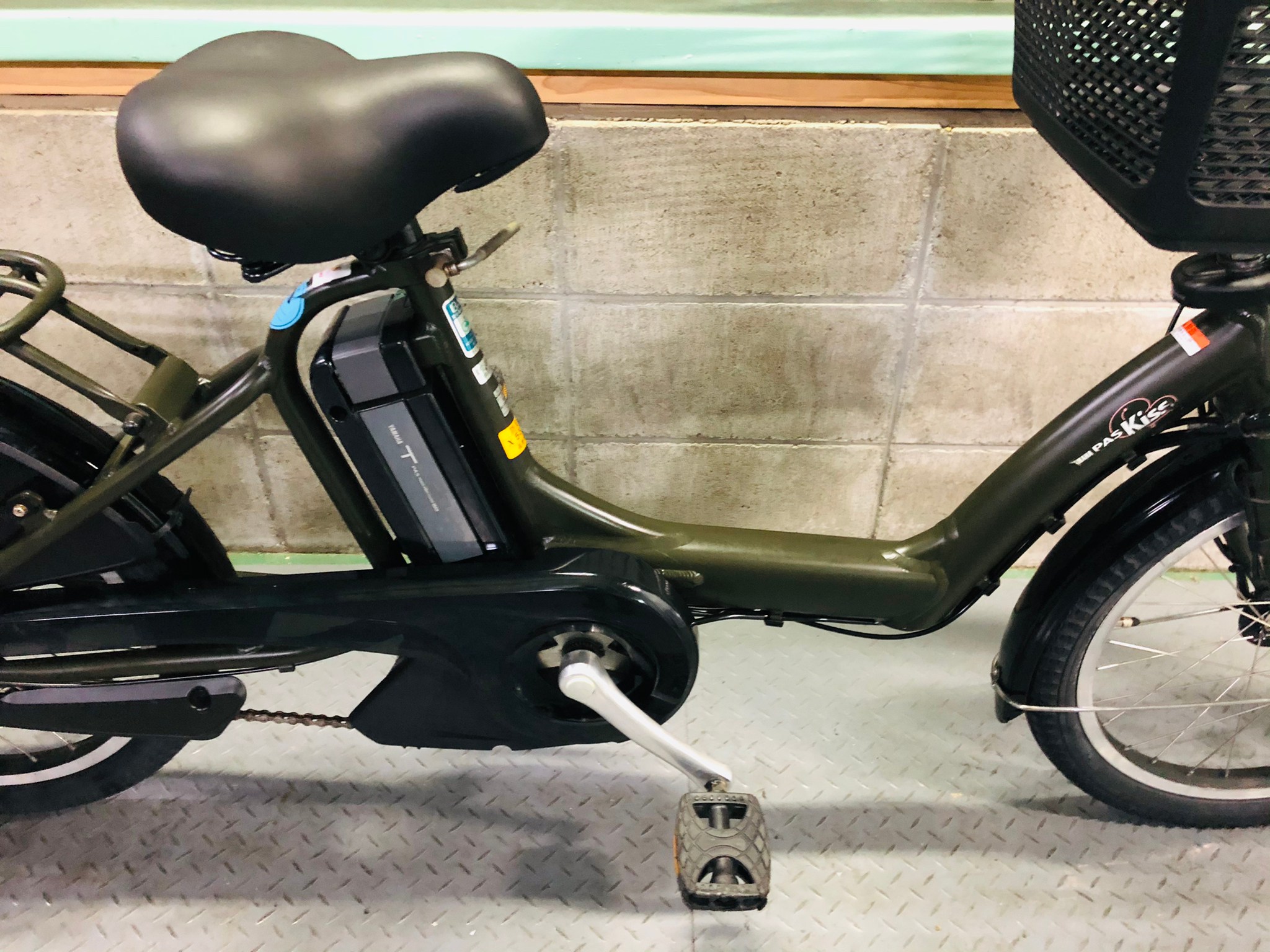 SOLD OUT】電動自転車 ヤマハ PAS kiss 20インチ 3人乗り適合 8Ah