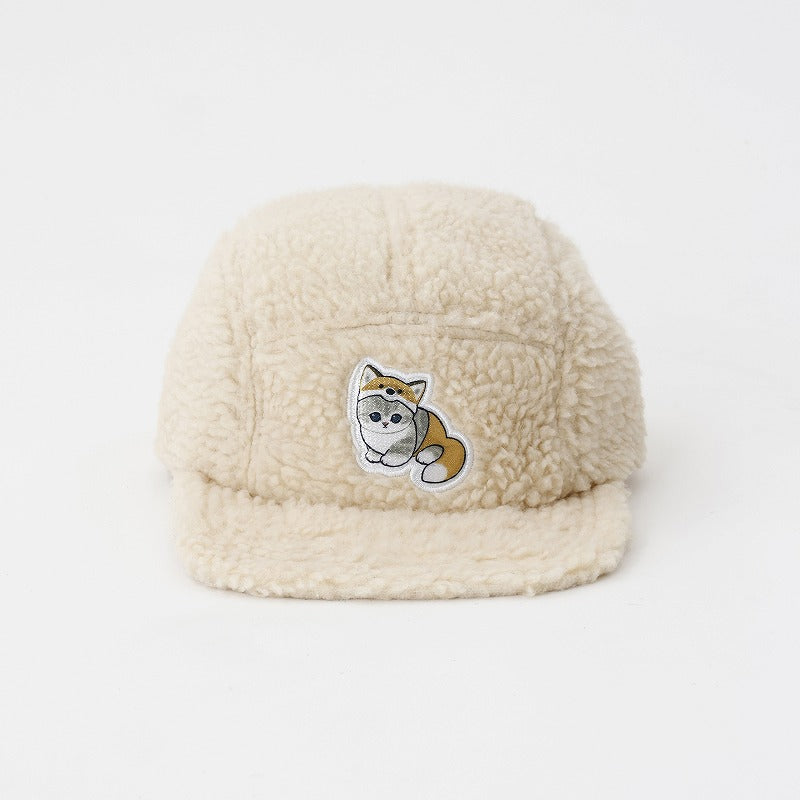 mofusand Mokomoko CAP Nyan Pants Kitsune Natural | mofusand