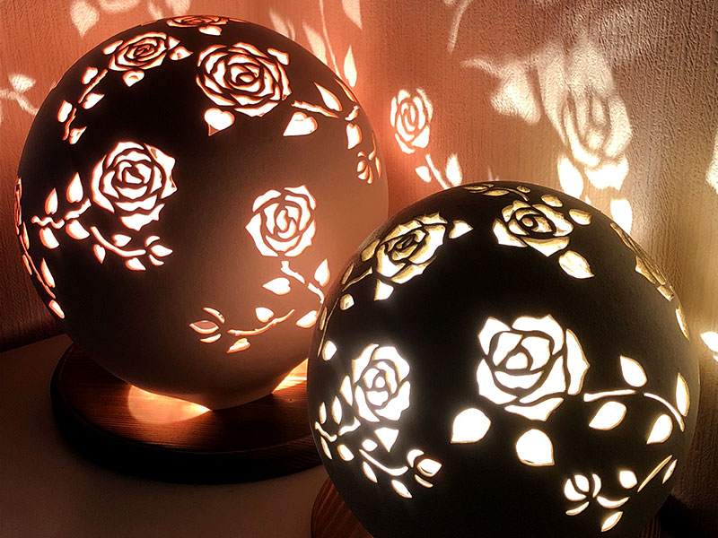 世界にたったひとつのランプシェード - 森陶器館 – 京都・東山 清水坂