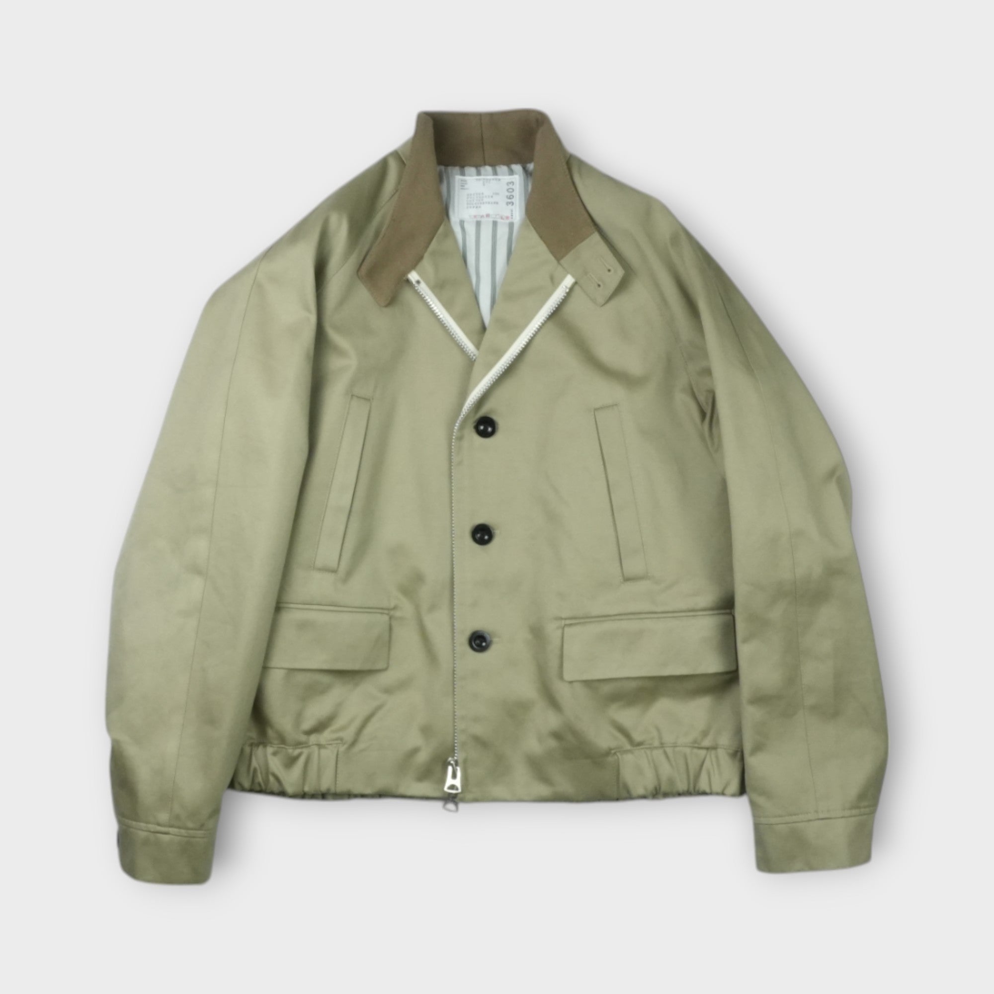 sacai Cotton Chino Jacket – mou by ACROPOLIS