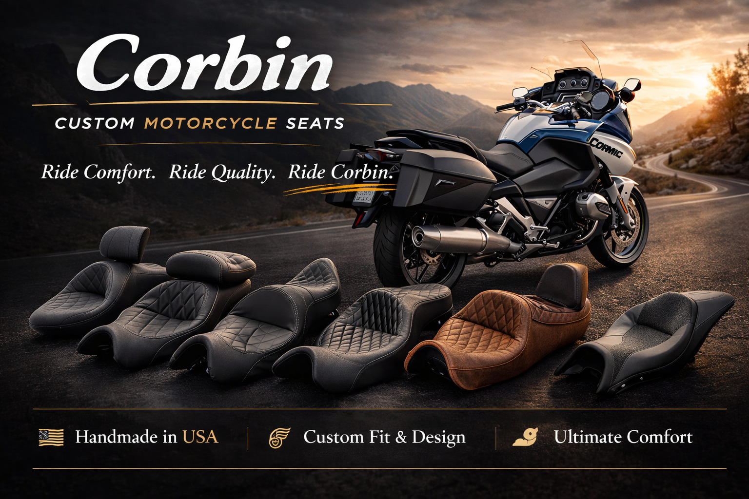コルビン シート (CORBIN)|コルビン シート (CORBIN)|バイクパーツ専門