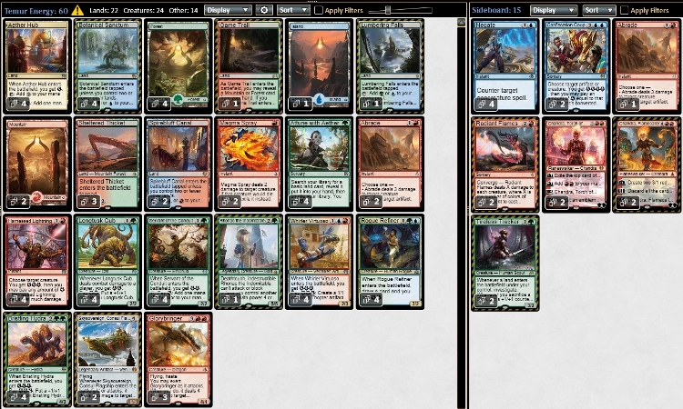 BIGs 斉田逸寛 Nageya Against the Temur Energy【BIGWEB | MTG】日本