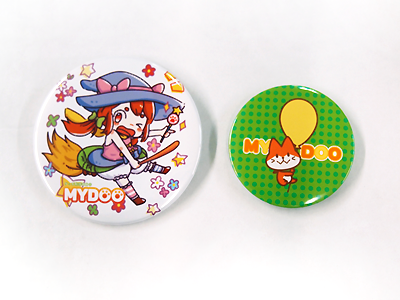 缶バッチ - 丸形｜1個から製作可能！高品質・低価格・短納期の