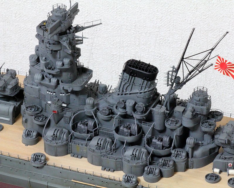 戦艦 大和 1/200 徹底ディティールアップ製作記 ニチモ NICHIMO 日本
