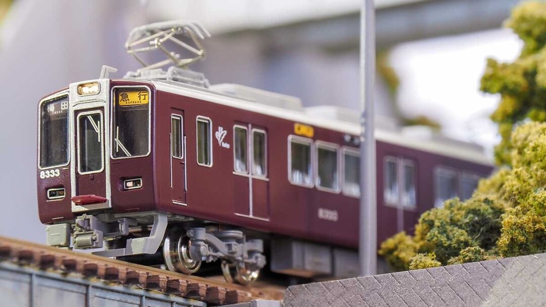 GM 阪急8300系（2次車・8333編成・旧塗装）増結用先頭車2両セット 品番