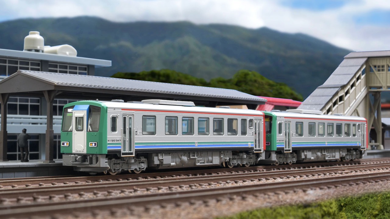 キハ120 300形ディーゼルカー（高山線・更新車）セット 品番：98144