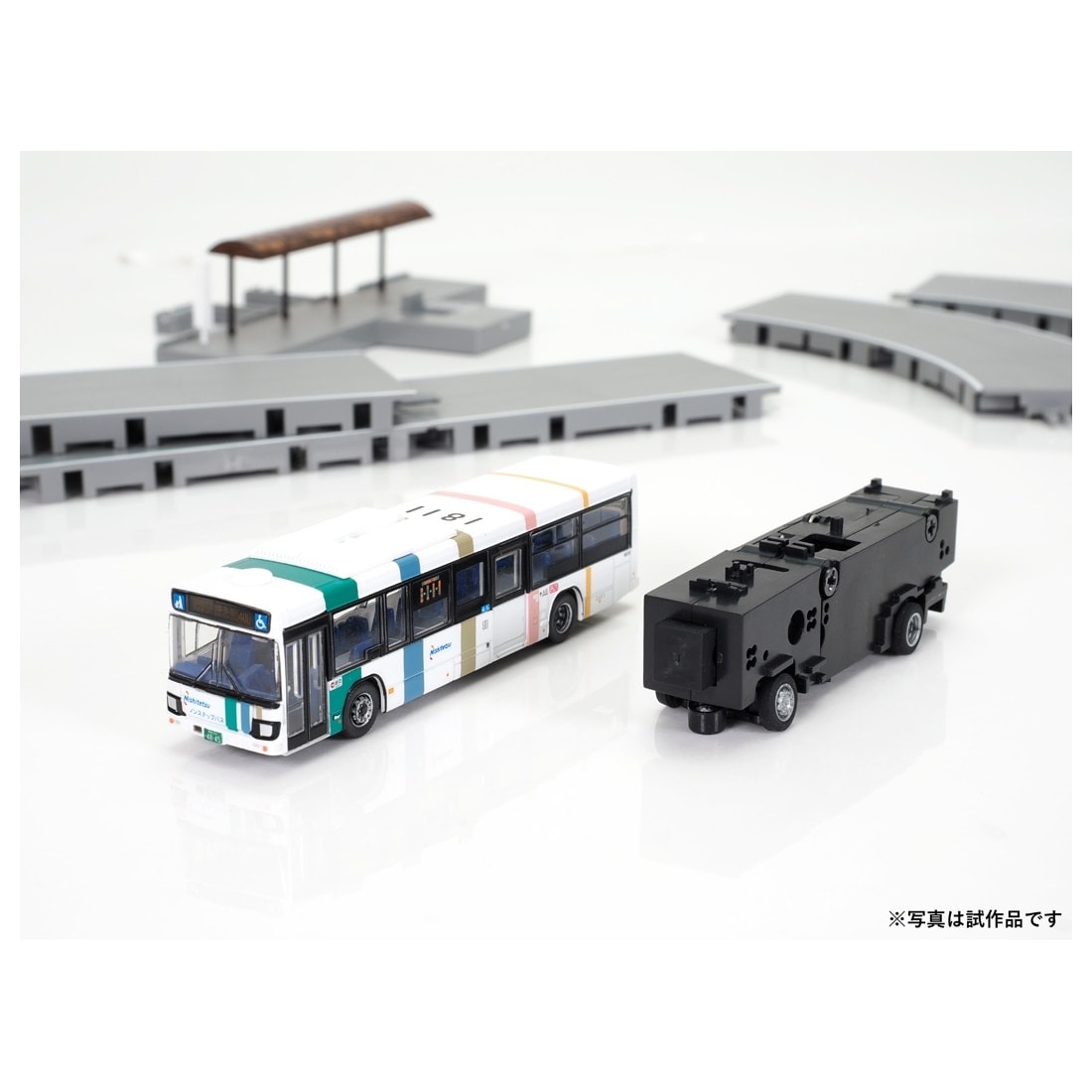 バスコレ走行システム 基本セットA5＜いすゞ エルガ西日本鉄道仕様