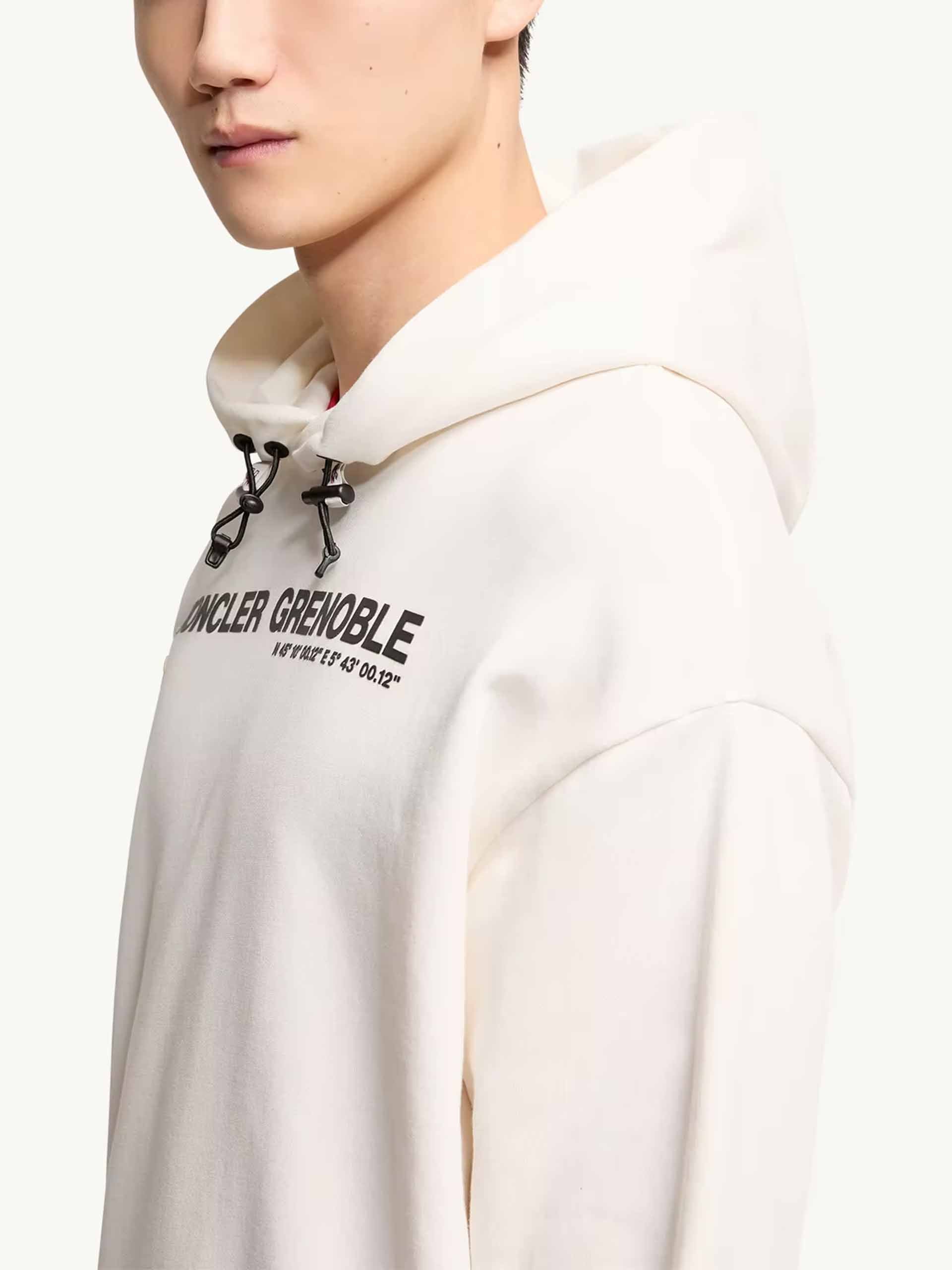 MONCLER GRENOBLE - Cotton logo hoodie for men – NEW TAKE FIVE