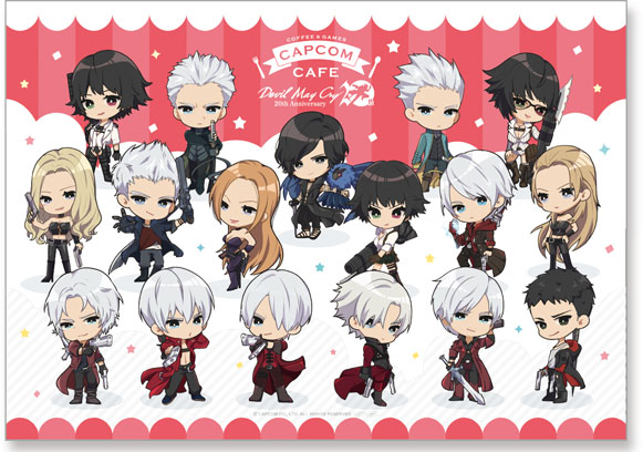 デビルメイクライのコラボカフェがカプコンカフェにて開催