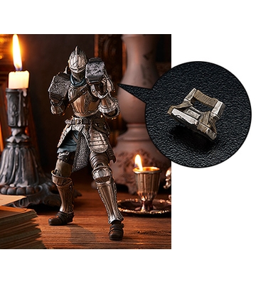 デモンズソウル』の象徴的な鎧を立体化した「figma フリューテッド