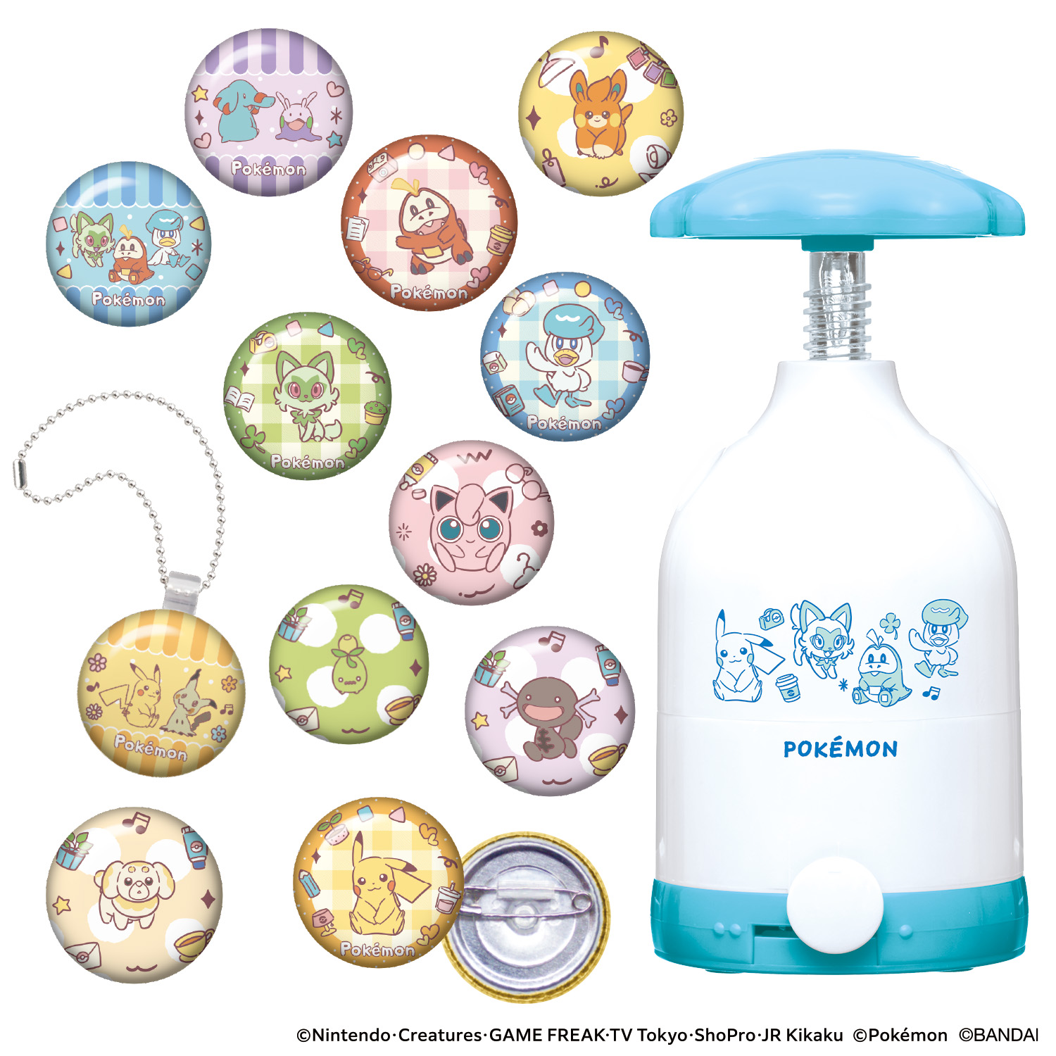 ポケモンの缶バッチを作ることができる新商品『Canバッチgood