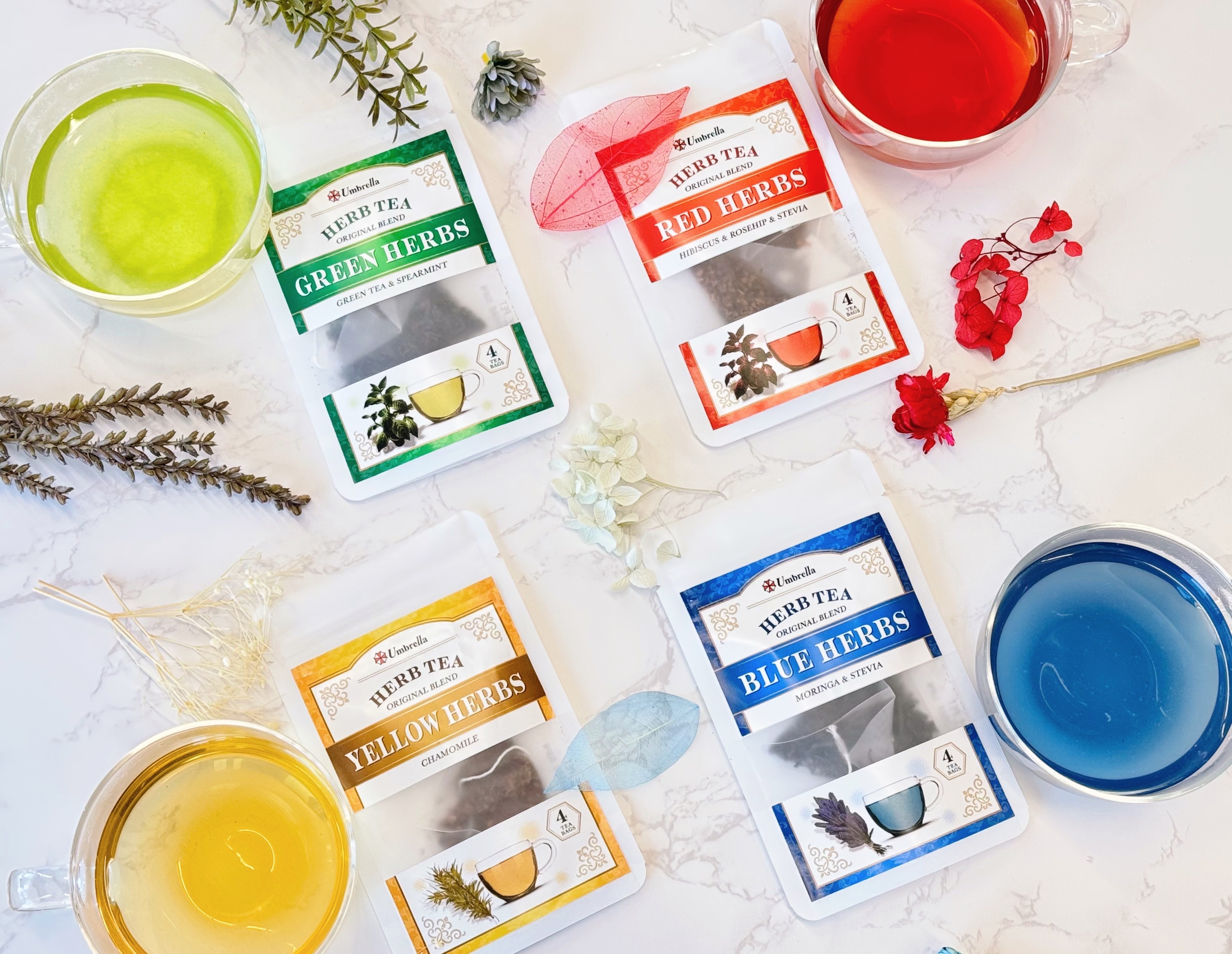 バイオハザード』から「各色ハーブ」の“ハーブティ”が発売へ