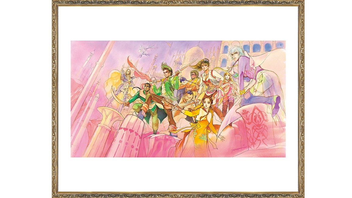 サガ』シリーズの複製原画が現在予約受付中。小林智美氏による