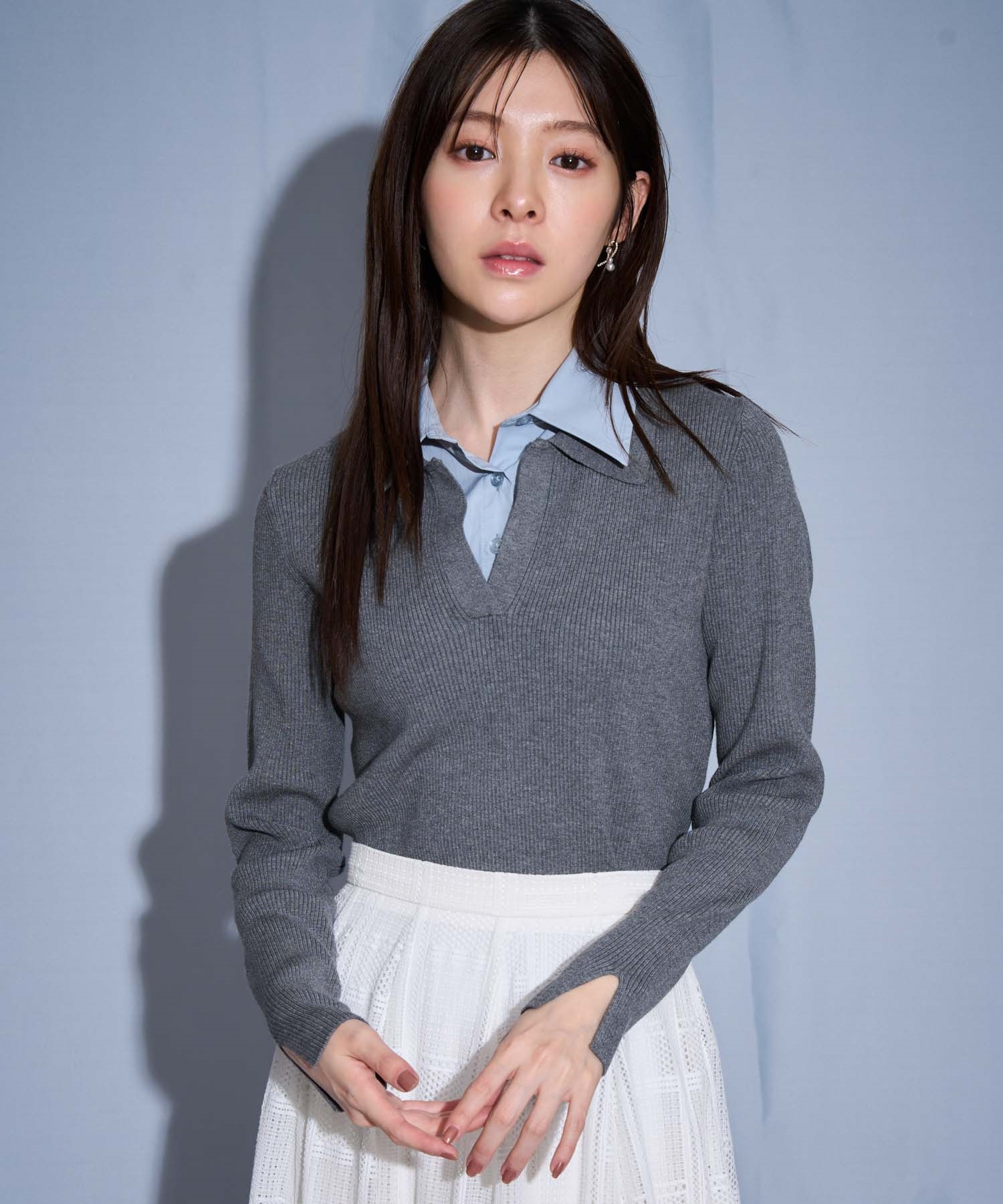 ダブルカラードッキングニット | ニット | NOELA OFFICIAL WEB STORE