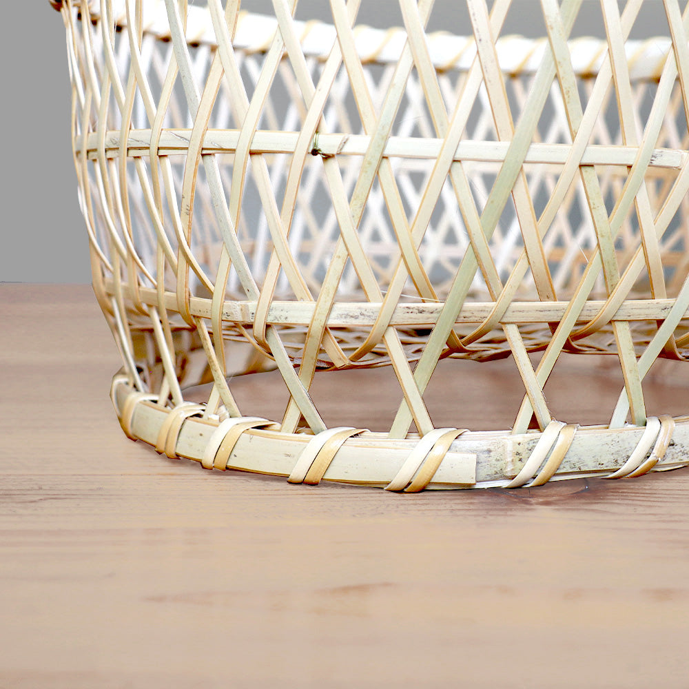 凛とした美しさ】【真竹の椀かご】松野屋 真竹 椀かご 小｜のレン