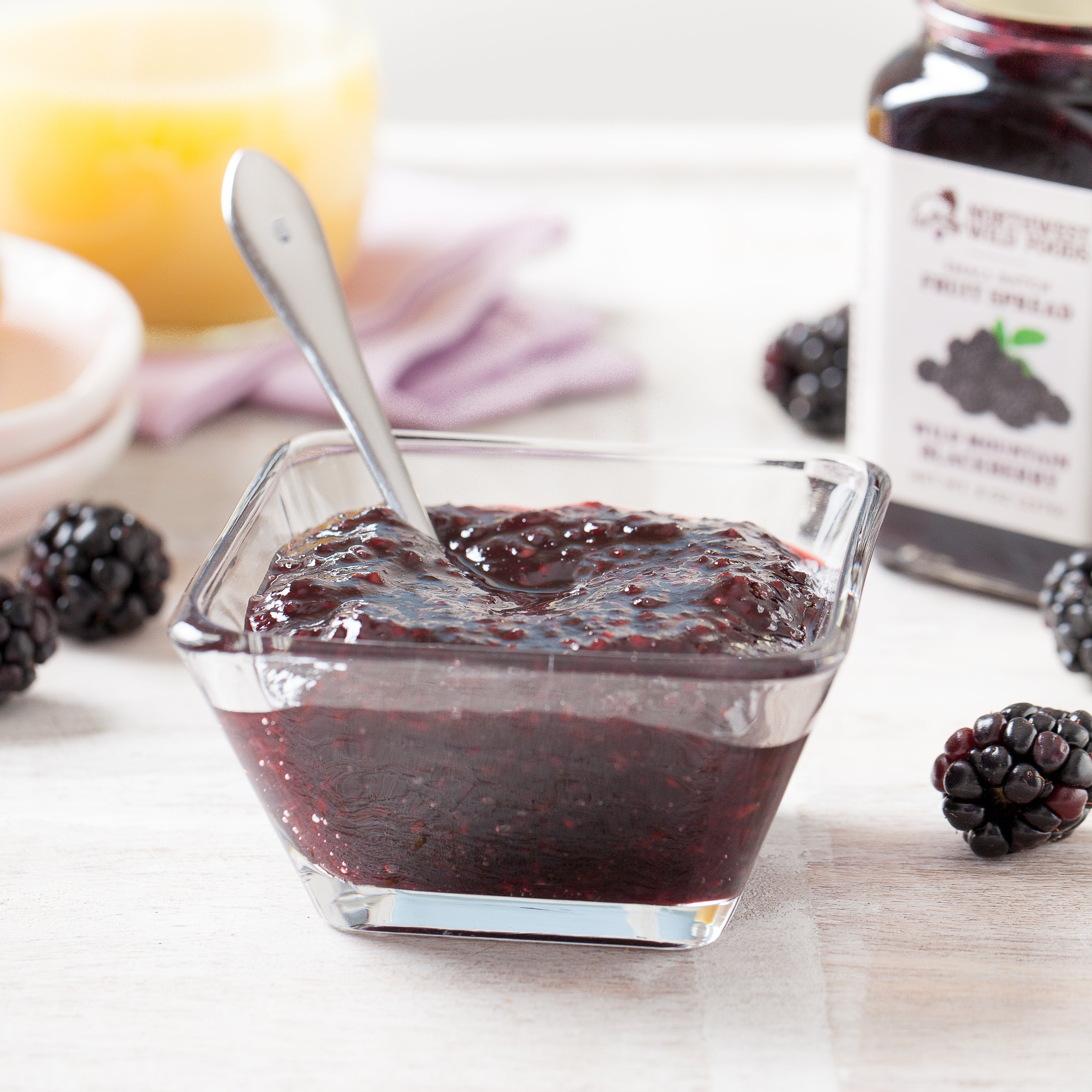 Wild Mountain Blackberry Fruit Spread
