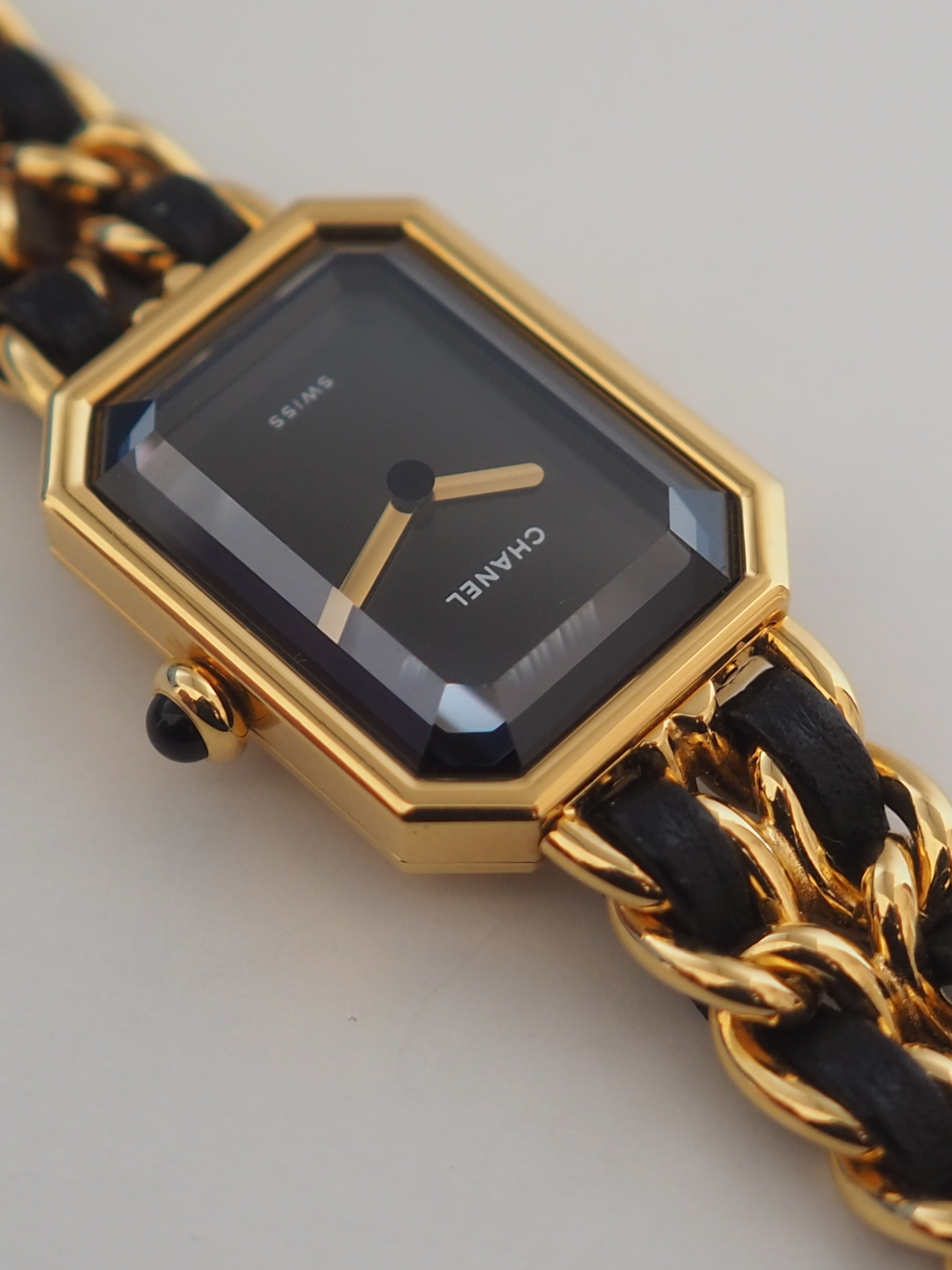 CHANEL シャネル プルミエール チェーン ウォッチ 腕時計 ゴールド