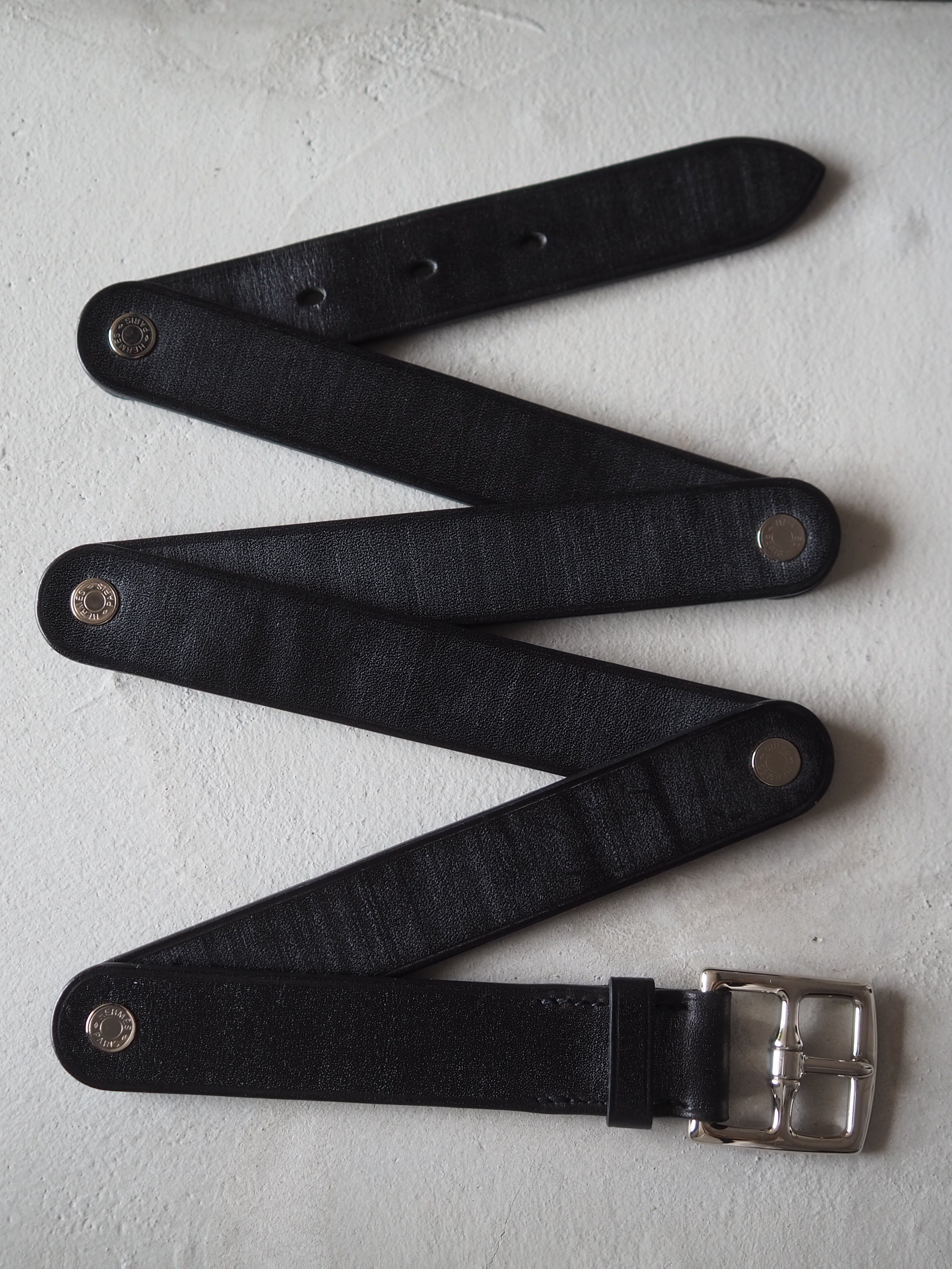 HERMES エルメス エトリヴィエール 折りたたみ ベルト 80 メンズ