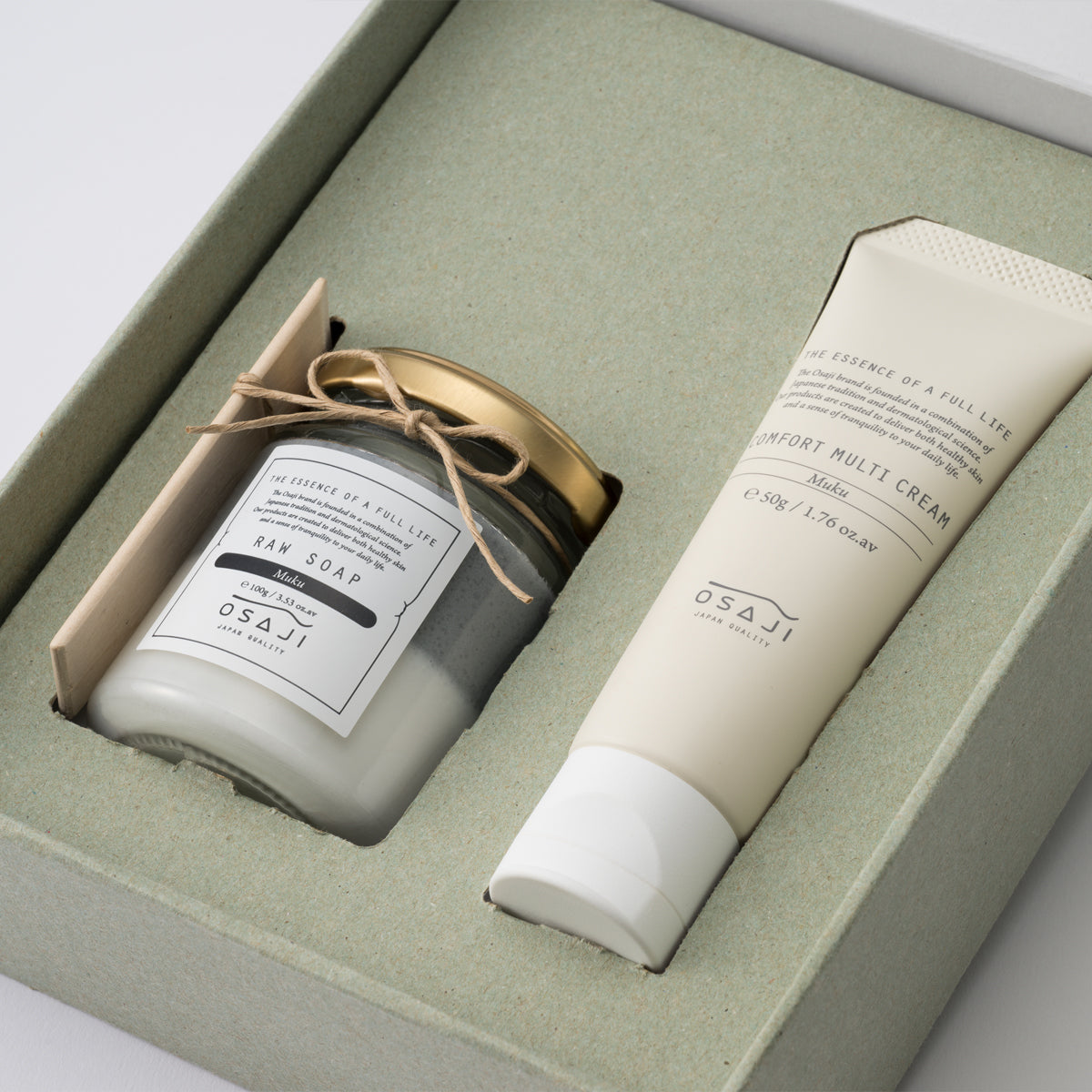 オサジ ローソープ＆マルチクリーム ギフトセット – OSAJI