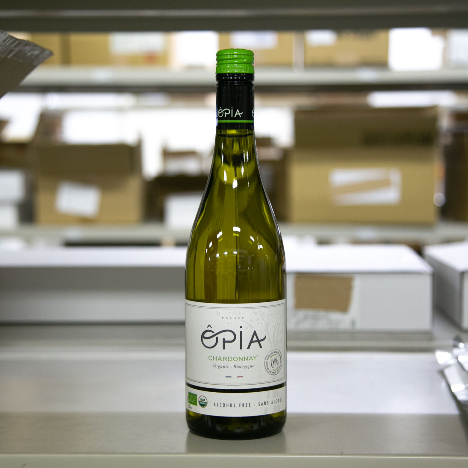 オピア シャルドネ オーガニック ノンアルコール 750ml : 飲料