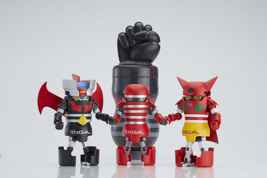 TENGAが「マジンガーZ」＆「ゲッターロボ」とコラボ 変形フィギュア