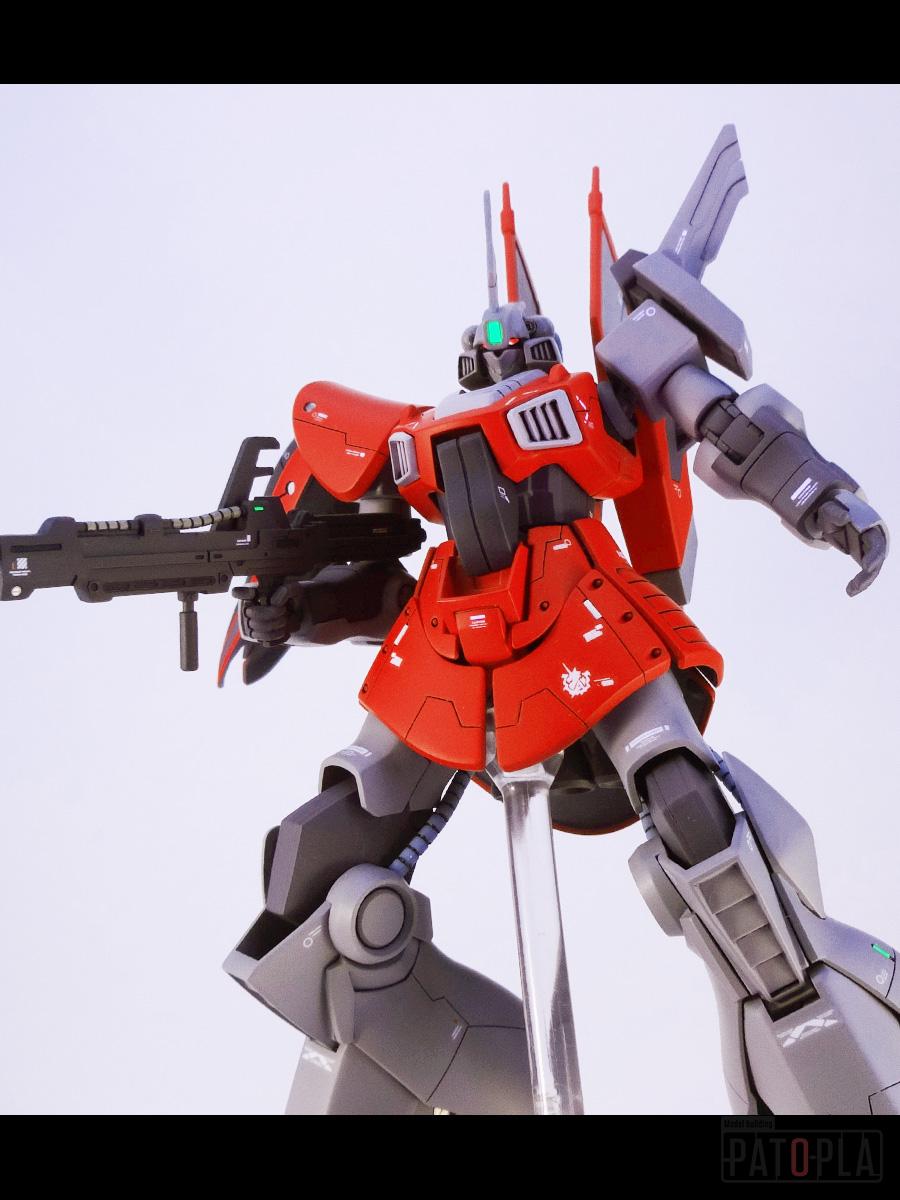 HGUC 1/144 リファイン版 ディジェ(Ver.pato) 改修・全塗装 製作完成