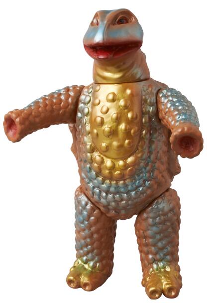 マーミットの新作ソフビ人形は、ウルトラマンレオより円盤生物ブラック