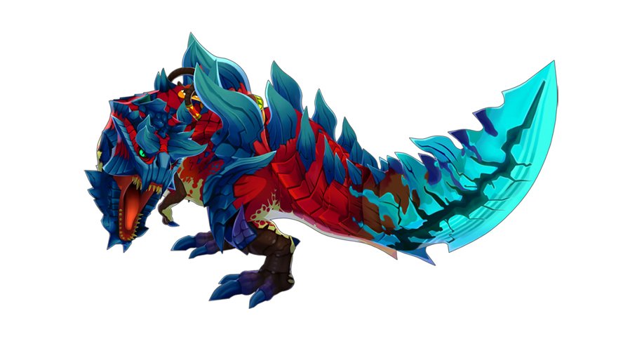 モンハンストーリーズで「斬竜 ディノバルド」を配信中だぞ！みんな