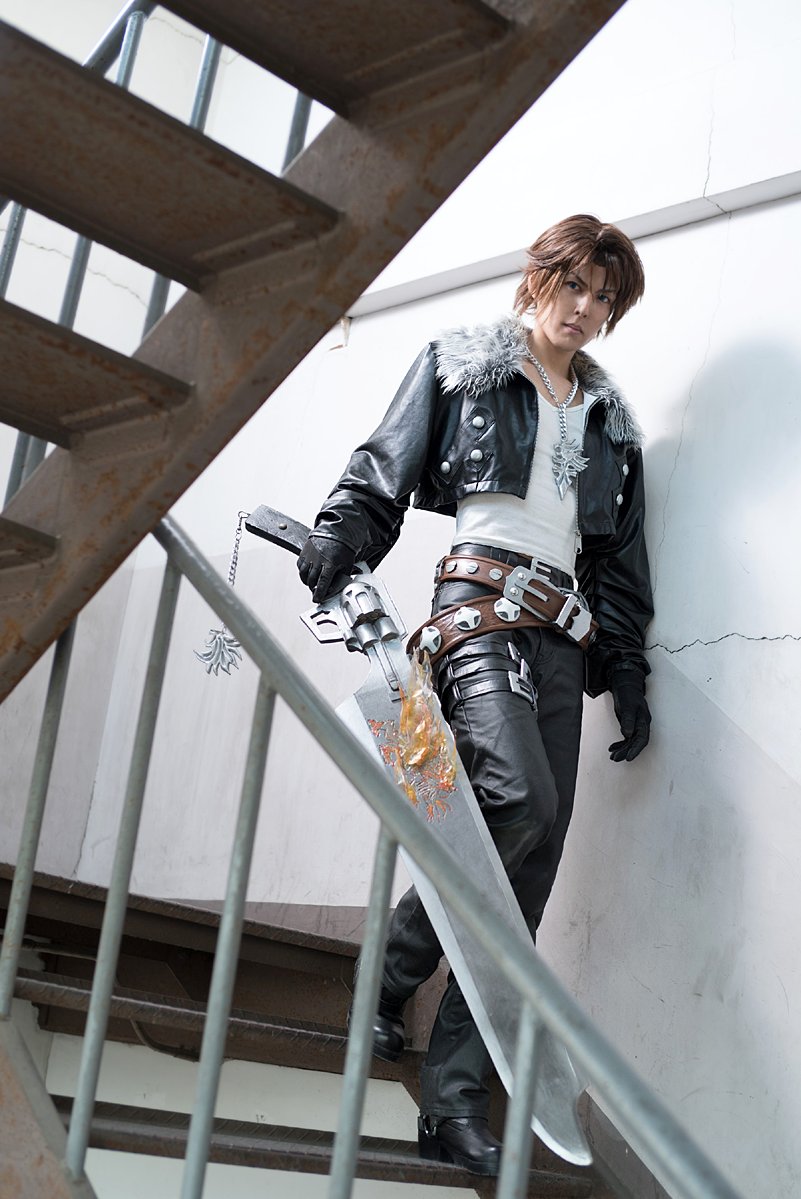 cosplay】FINAL FANTASY VIII スコール・レオンハート 孤独感や