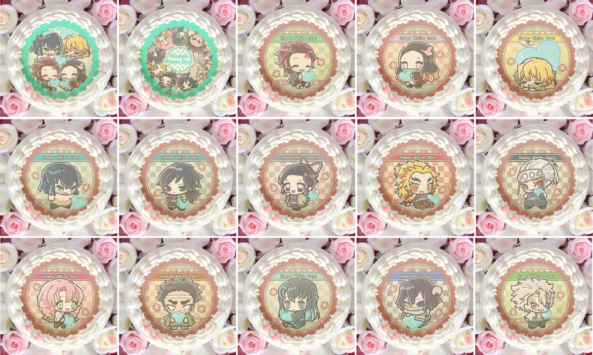 ホワイトデー 鬼滅の刃 2020年 缶バッジ プリロール
