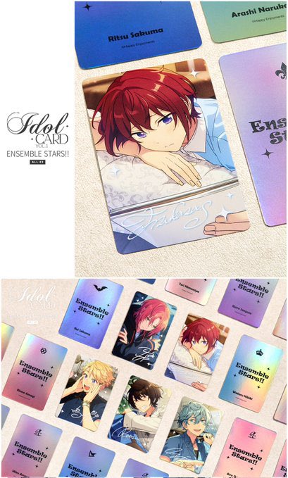 あんスタ 韓国 フォトカード 実物図更新 全49種 販売方式:ランダム