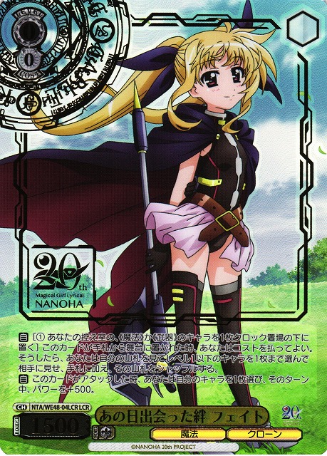 魔法少女リリカルなのは 20th St.ヒルデ魔法学院 アインハルト SSP