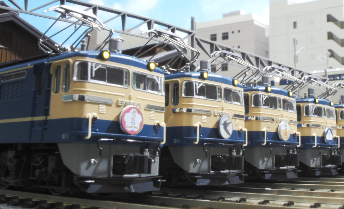 天賞堂HOゲージ EF65形500番台ブルートレイン牽引電気機関車 ブラス