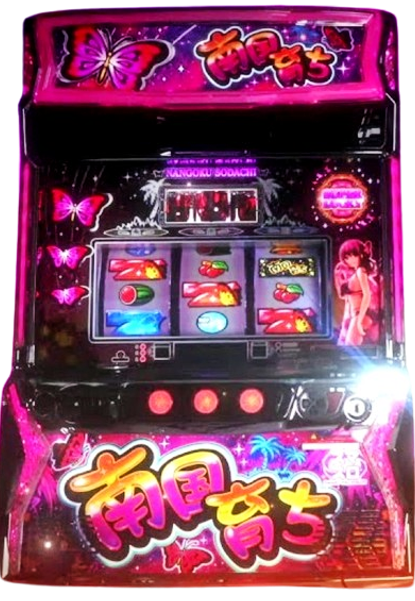 スマスロL南国育ち 綺麗な画質の筐体画像です 導入日は2024年3月4日