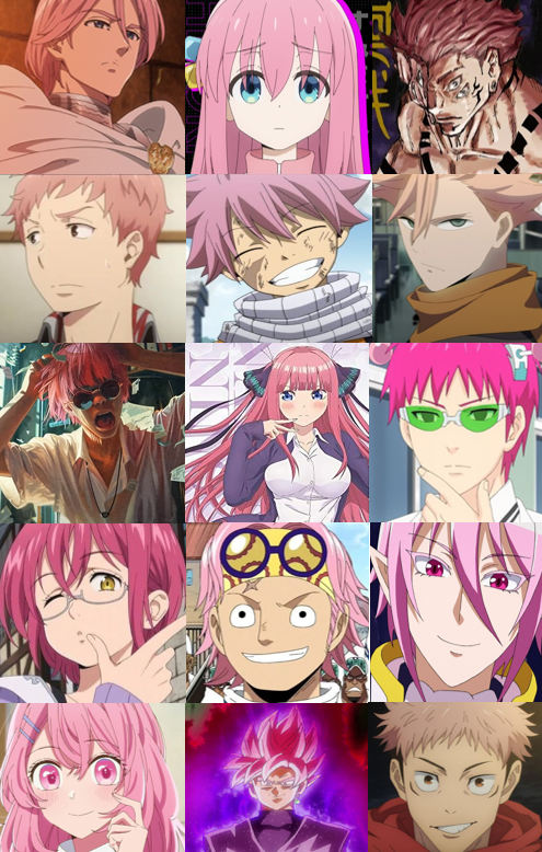 最強のピンク髪キャラを決定したい