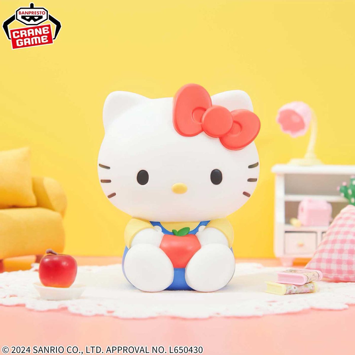 飾ってちょうどよい大きさ✨ ハローキティのソフビフィギュアが