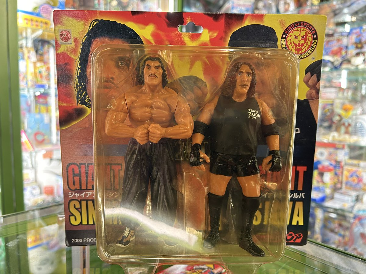 新日本プロレス ジャイアント・シルバ&ジャイアント・シン フィギュア
