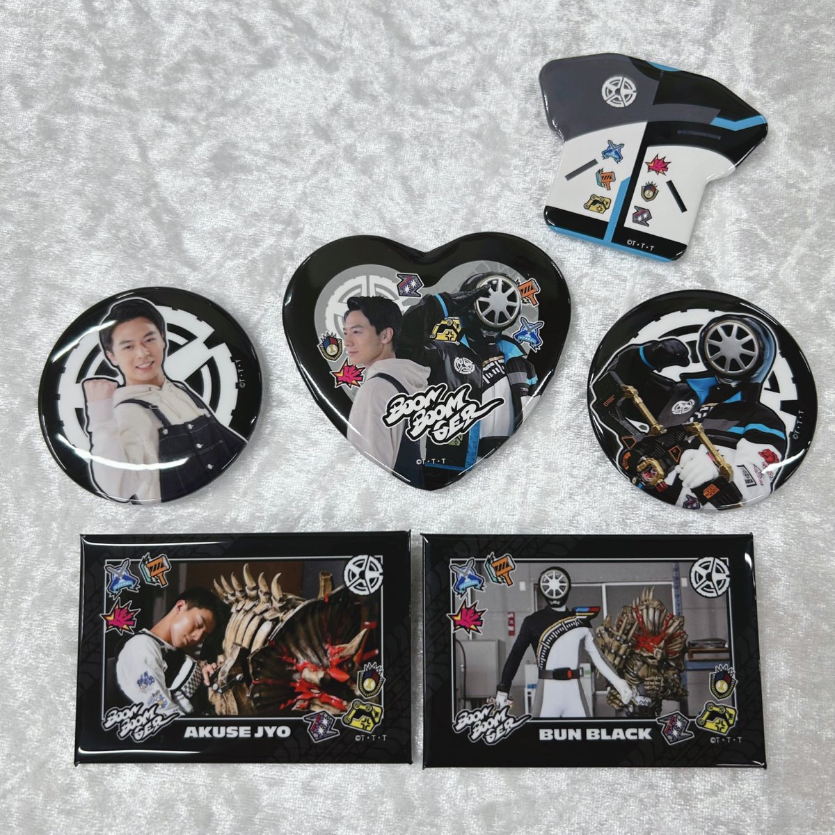 爆上戦隊ブンブンジャー #TOSくじ プレミアム缶バッジセレクション vol